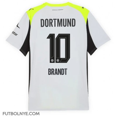 Camiseta Borussia Dortmund Julian Brandt #10 Visitante Equipación 2025-26 manga corta Camiseta Borussia Dortmund Julian Brandt #10 Visitante Equipación 2025-26 manga corta